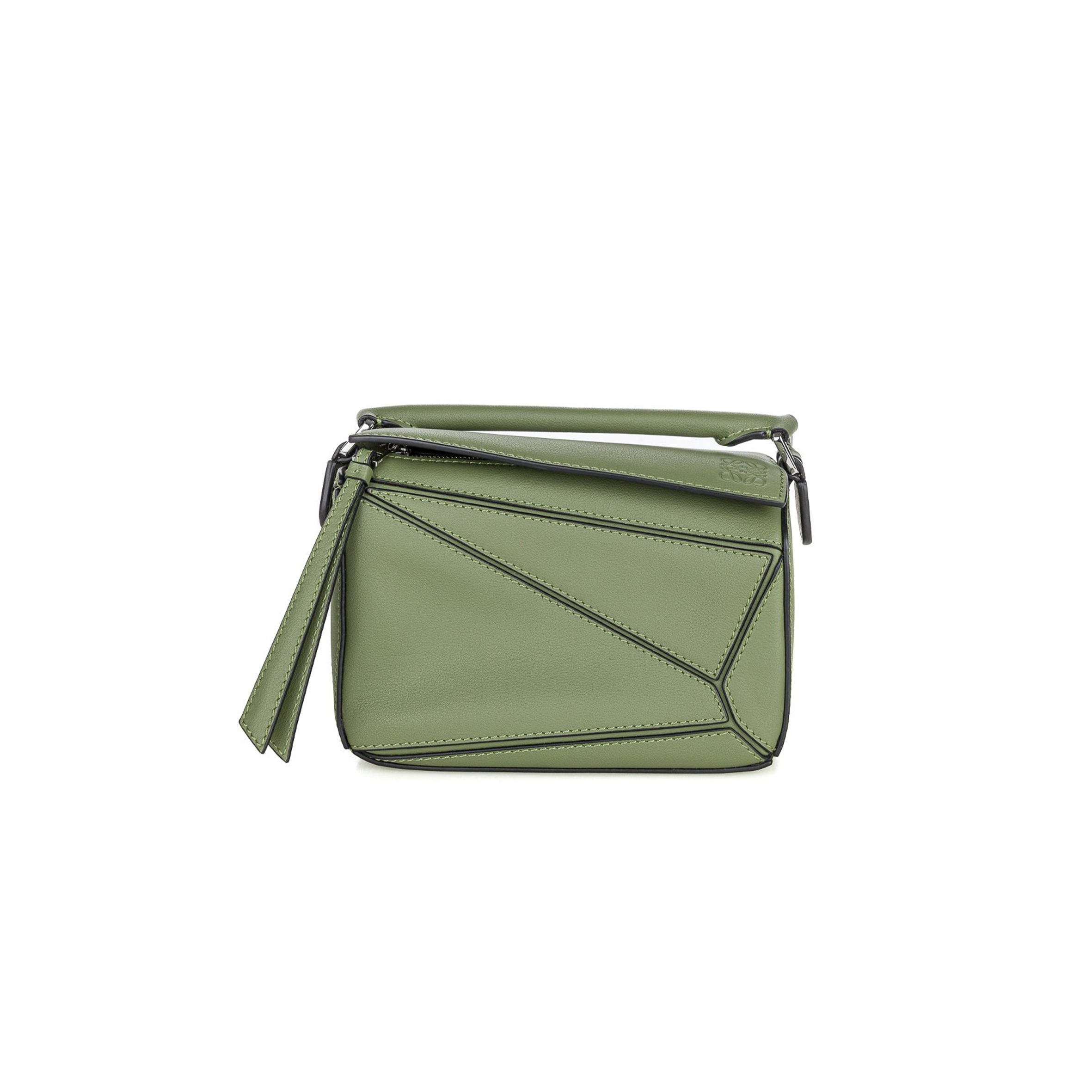 L0ew* mini puzzle edge bag in classic calfskin 061838-5 (18*12.5*8cm)